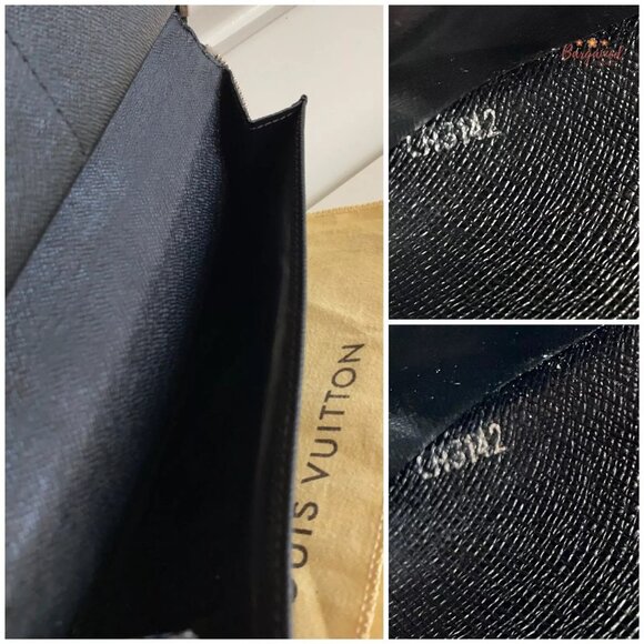 Authentic Louis Vuitton Gray Black Damier Graphite Canvas Zippy Organizer Wallet - Picture 12 of 13